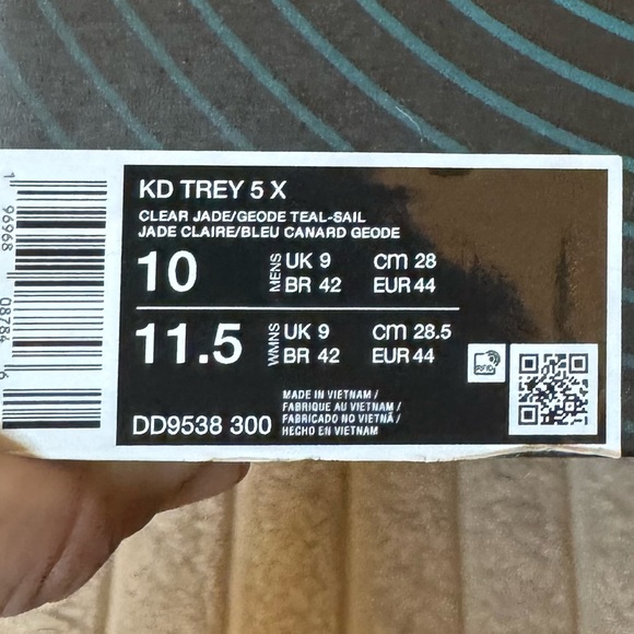 Nike KD Trey 5 X - New - Size 12M - Kevin Durant - Picture 9 of 11